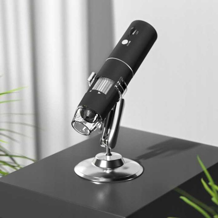 Mikroskop cyfrowy 1000x zoom 2Mpx LED Wi-Fi Android iOs