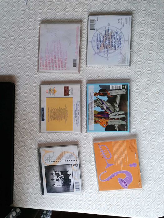 CD's de música como novos