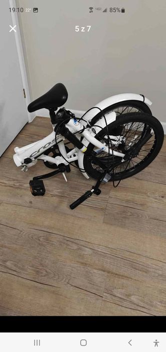Rower firmowy oryginalny tzw.składak Cross CRF300 Folding Bike