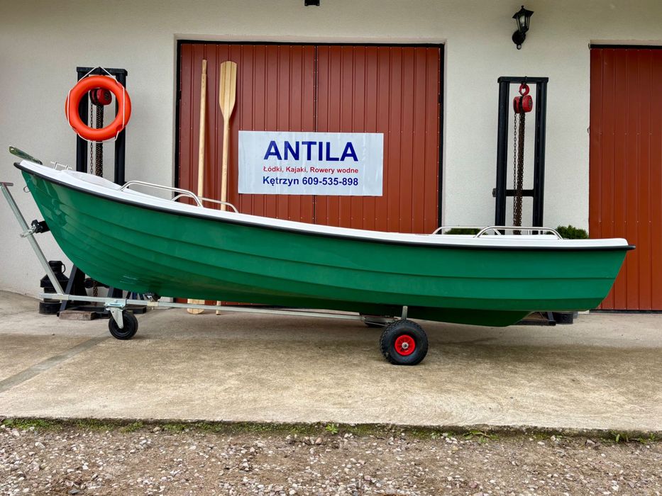 Łódka wiosłowa ALBA 380 CE !!! 100  łódek na placu !!! Transport PL