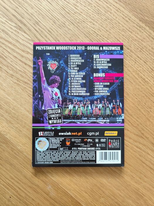 Gooral & Mazowsze – Przystanek Woodstock 2013 | Płyta DVD