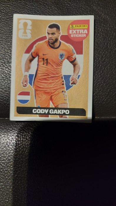 Carta extra stiker bronze do Gakpo mundial 26