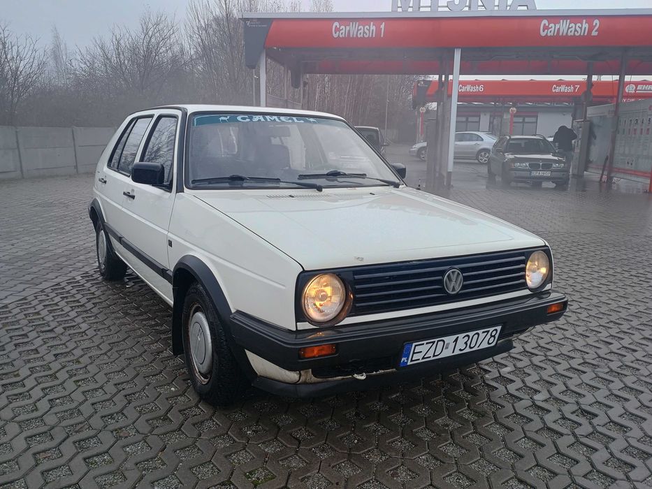 Vw Golf II 1,6D Automat oryginalny lakier 89r. Od nowości w rodzinie
