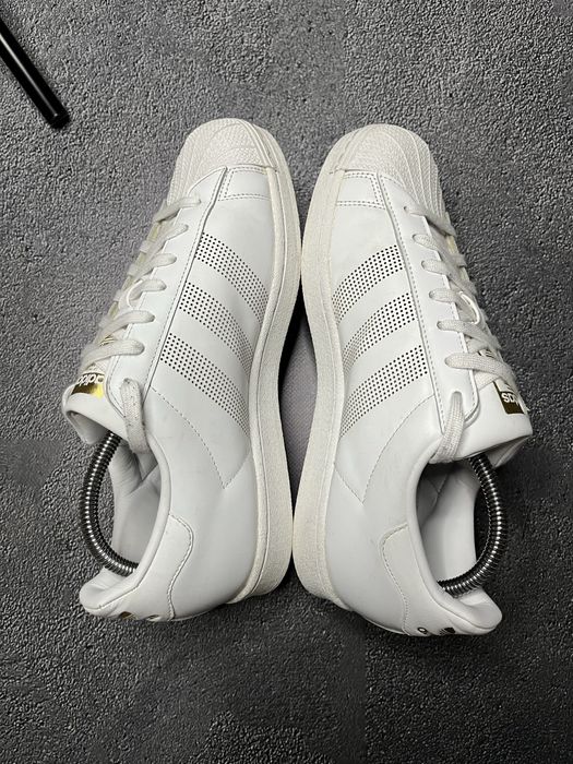 Кросівки Adidas Superstar XLG White/Gold