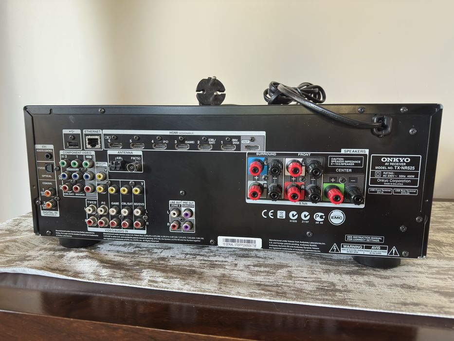 Amplituner Onkyo TX-NR525 WiFi