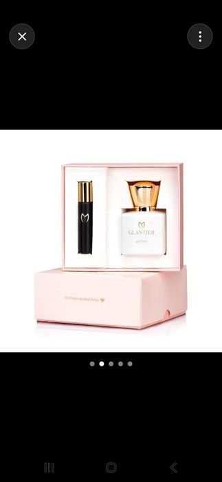 Perfume Box z Owijką 501 – Perfumy Glantier Premium 501 + Roletka Glantier 501