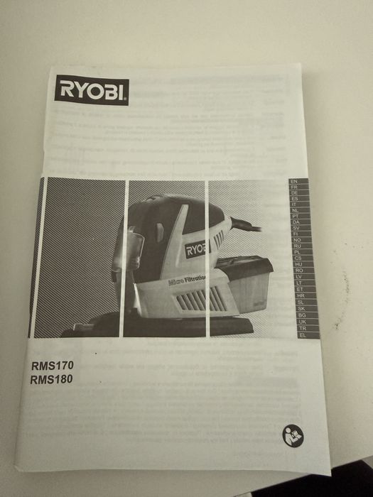 Szlifierka oscylacyjna RMS180-S zasilana sieciowo RYOBI
