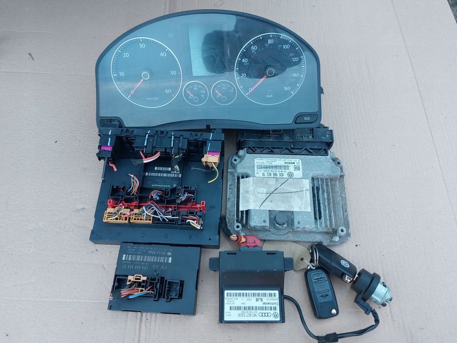 komputer sterownik zestaw bsi 1.9 tdi bls vw golf