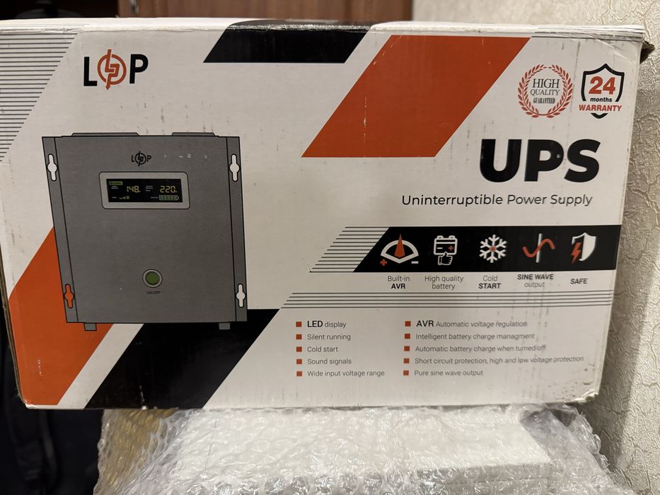 ДБЖ LogicPower LPL-W-PSW-500VA+ 350Вт