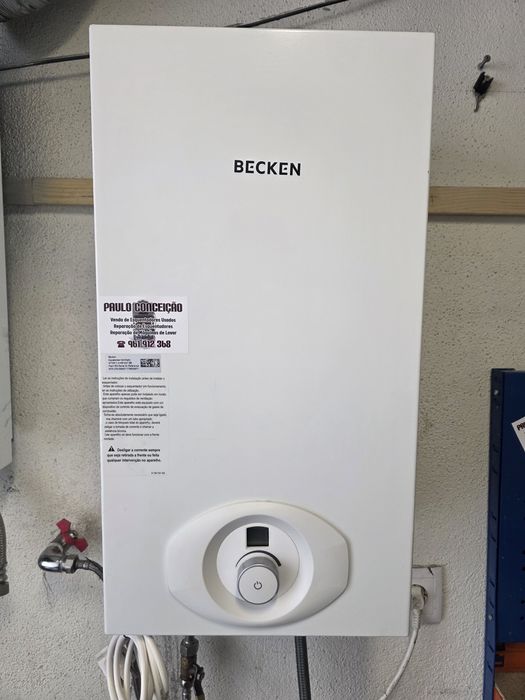 Esquentador becken ventilado 11l