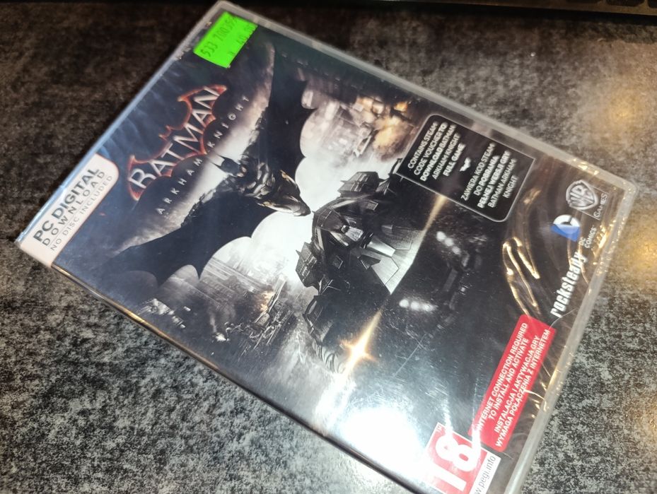 Batman Arkham Knight PC po polsku kod w pudełku Steam