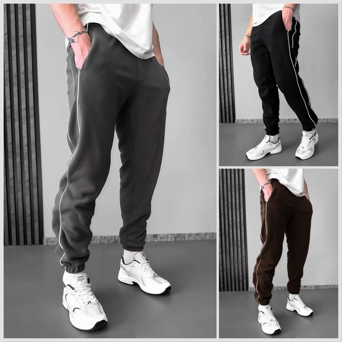 Мужские теплые спортивные штаны/Чоловічі теплі штани 7