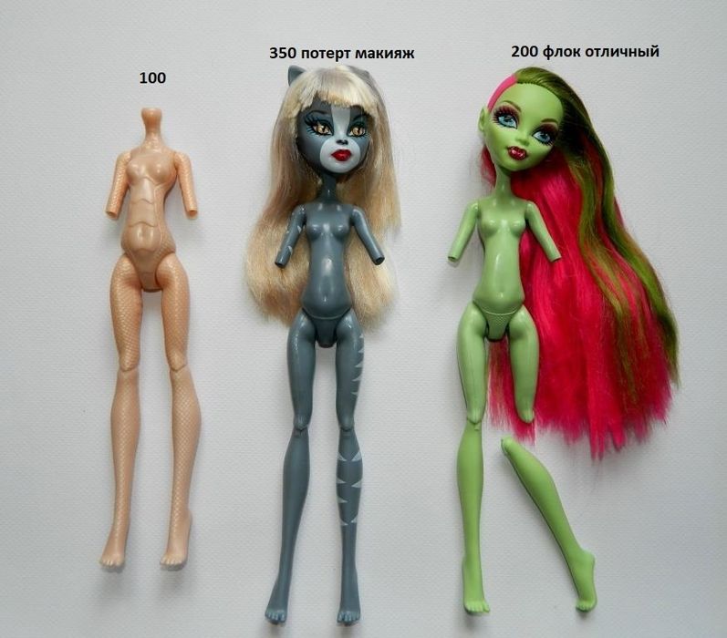 Запчасти куклы нюд  Монстер Хай Monster High