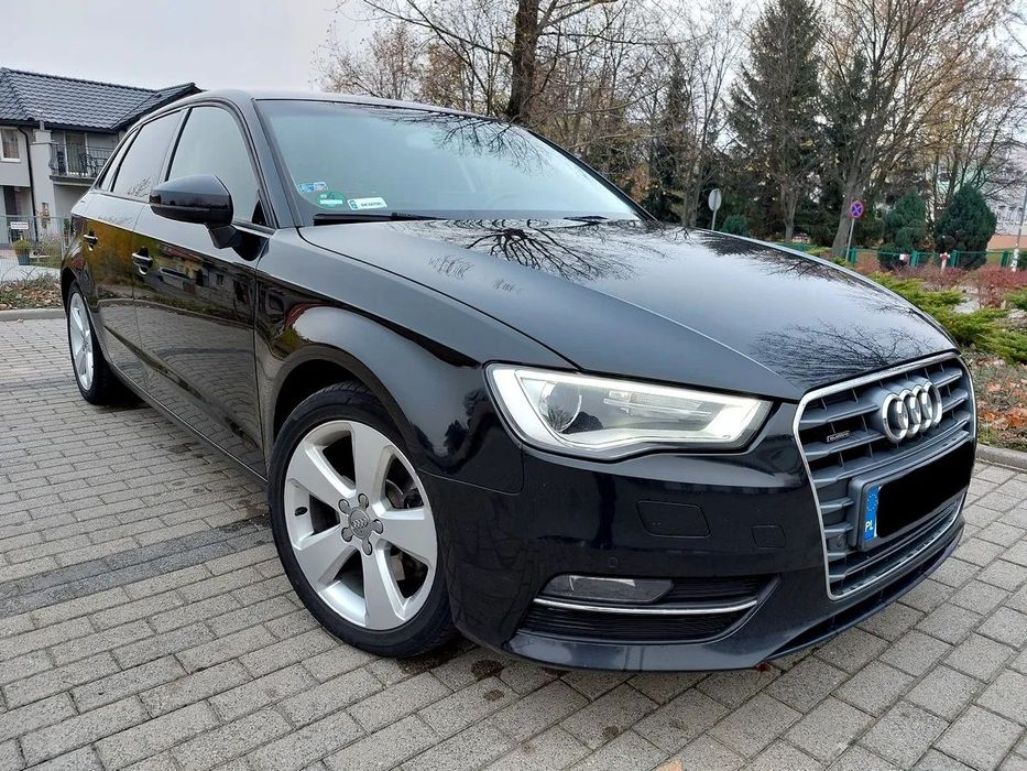 Audi A3 Sportback 2.0 TDI 184KM, Quattro, S-Tronic, Xenon, Led, Półskóra, Zarejestrowany