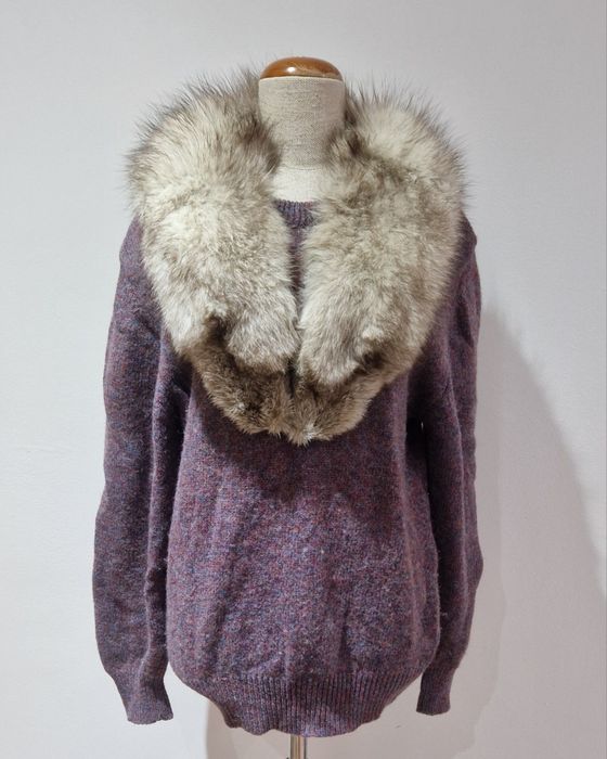 Kołnierz z lisa 90 cm