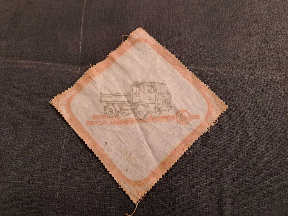 Polmo SHL Kielce Jelcz - oryginalna serwetka reklama z PRL