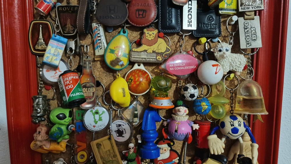 Mais de 150 Relíquias - Porta-chaves para colecionadores