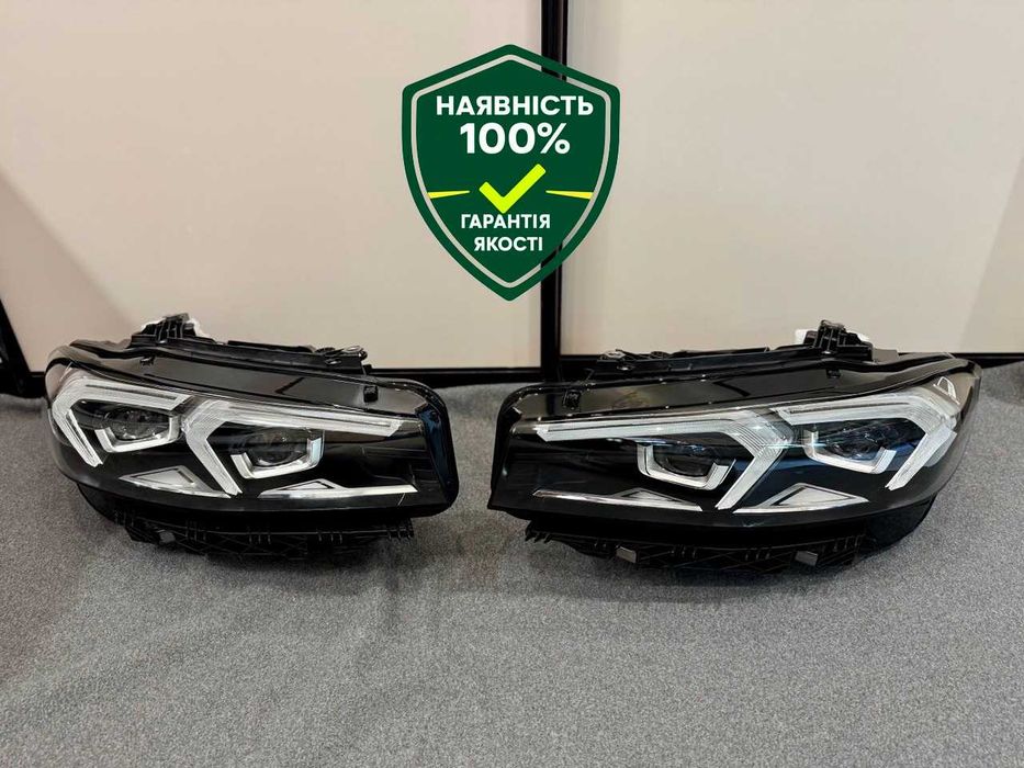 Фари BMW 3 G20 LCI рестайлінг full LED, комплект ліва і права