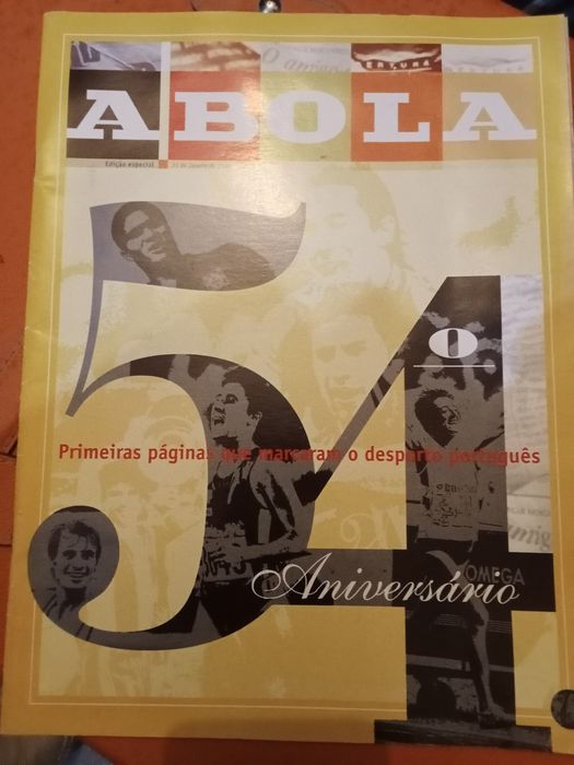 Revista a Bola comemoração