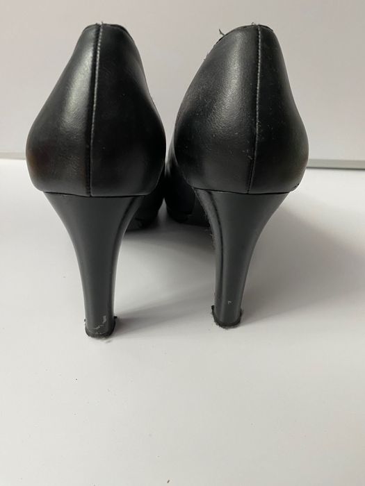 Szpilki czarne/buty na obcasie/buty na platformie / na koturnie