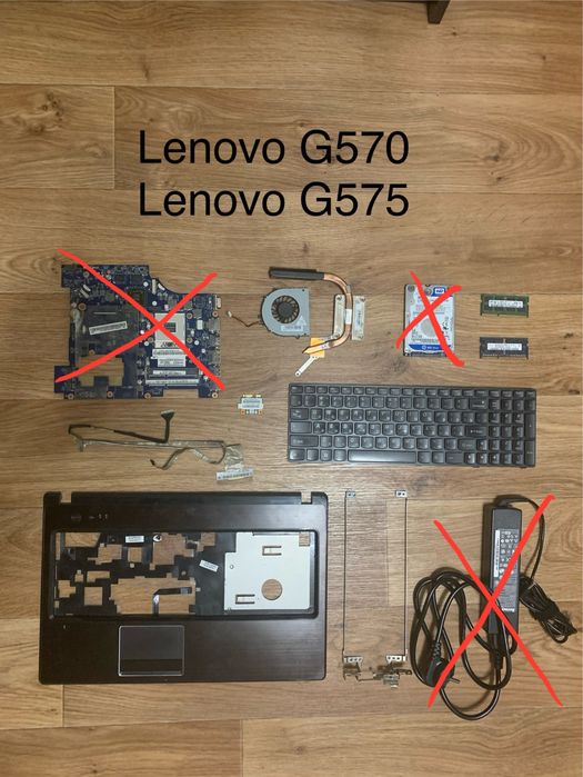 Lenovo G580/G585/Z580/Z585/G570/G575/Z570/Z575  по запчастинам