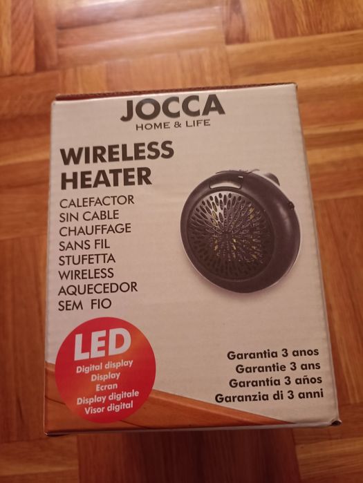 Aquecedor cerâmico de baixo consumo