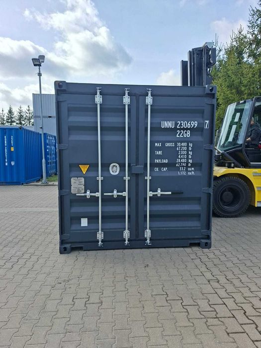 Nowe kontenery morskie 20’DV antracyt – rok produkcji 2026
