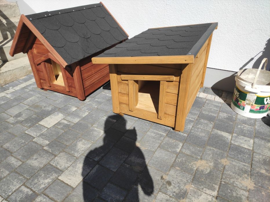 Buda dla psa XL duża ocieplona