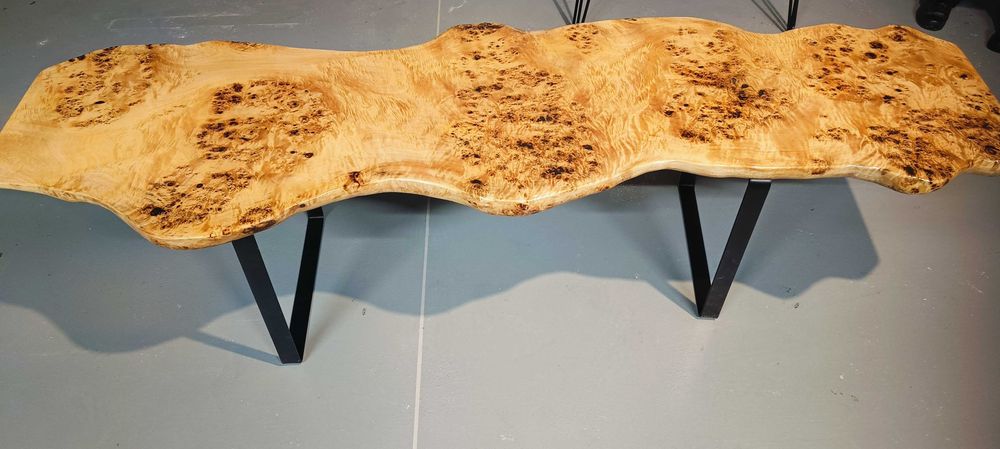 Blat pod żywicę stół ława czeczot czeczota topolowa topola PIĘKNY!