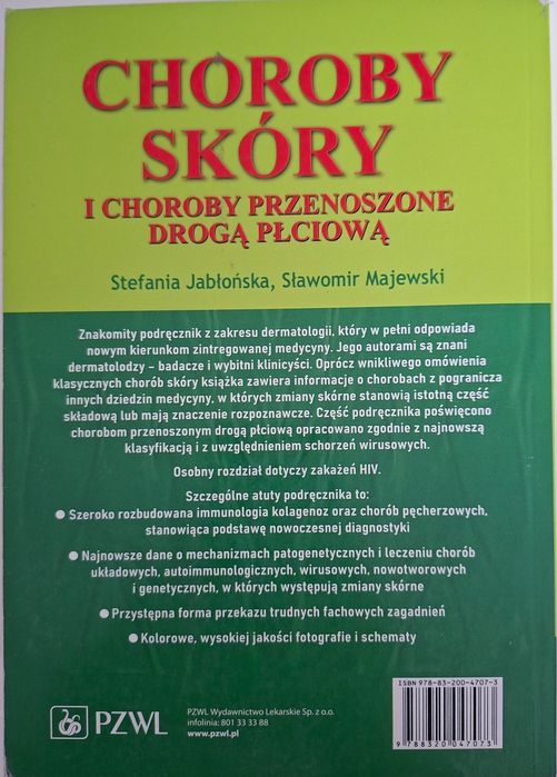 Choroby skóry i choroby przenoszone drogą płciową
