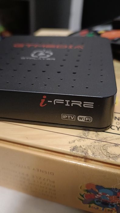 box IPTV GTMedia i-Fire GTPlayer com Wi-Fi.
