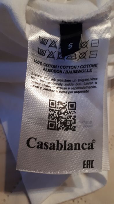 Super tshiert męski Casablanca s