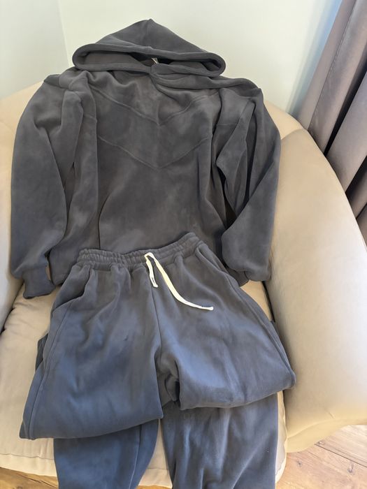 Жіночий костюм на флісі фліс полар овесайз женский костюм новий