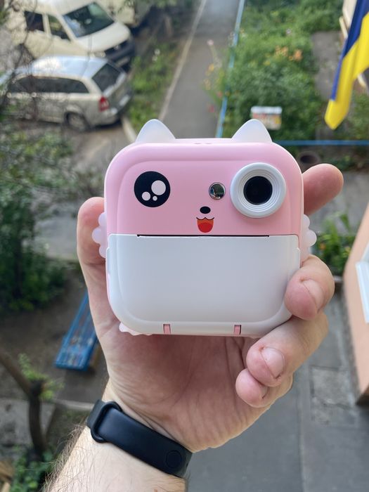 ПОДАРУНОК 2025, Дитячий фотоапарат миттєвого друку + Bluetooth версія