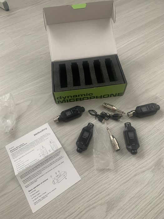 Радіомікрофон,ресивер  і трансмітер аудіо сигналу