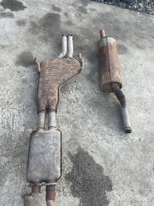 Випускна система, вихлоп, глушник, BMW e28 535, M535