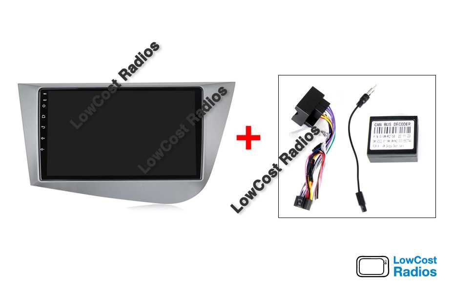 Auto Rádio 2DIN 9" SEAT LEON E SEAT ALTEA • Android 15 | CARPLAY • ANDROID AUTO
