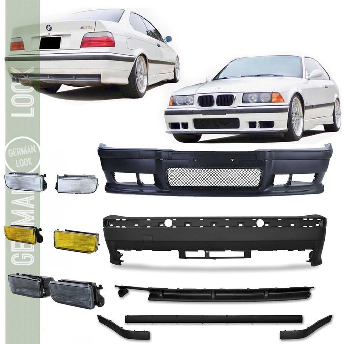Deflectores De Viento Delanteros Para BMW Serie 3 E36 4/5 Puertas | Car Lux NAR04924 | 1990-1998