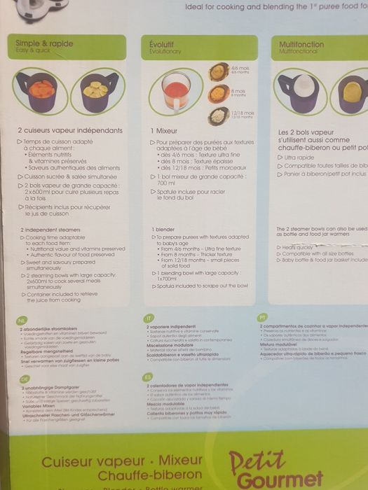 Robot de cozinha  terraillon petit gourmet