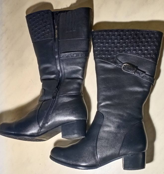 Сапоги женские на цыгейке