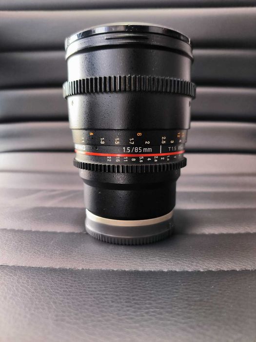 Lente samyang 85mm 1.4