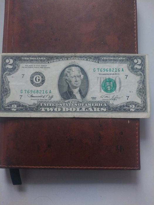Два долари 1976р.