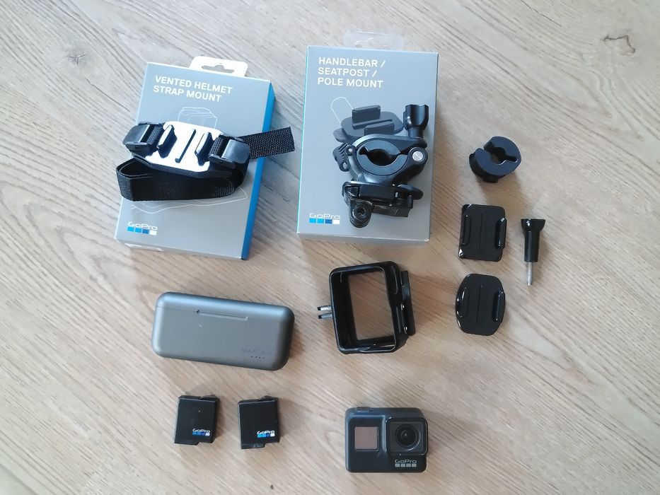 Gopro 7 Black com acessórios