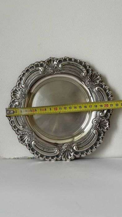 Salva de prata antiga