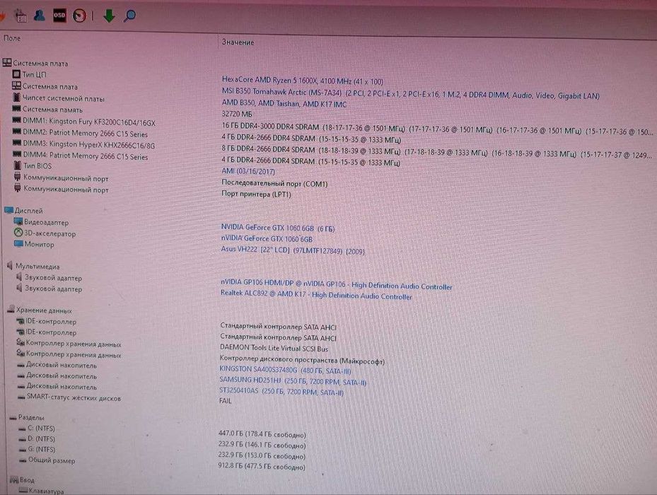 ОЗУ Patriot DDR4 8GB (2×4GB) 2666 MHz CL15 - комплект