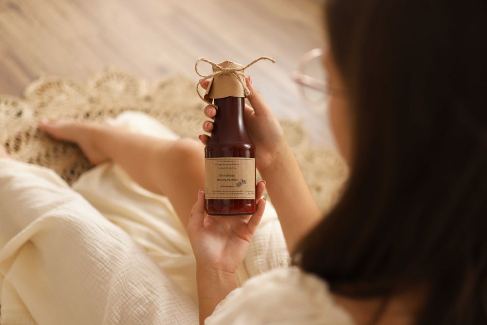 SOK Malinowy 100% naturalny tłoczony na zimno 500ml 7szt. wysyłka OLX