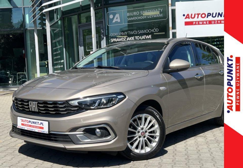 Fiat Tipo Life, 2021r. | Salon PL | ASO | I-WŁ | Tempomat | ANDROID AUTO/CARPLAY