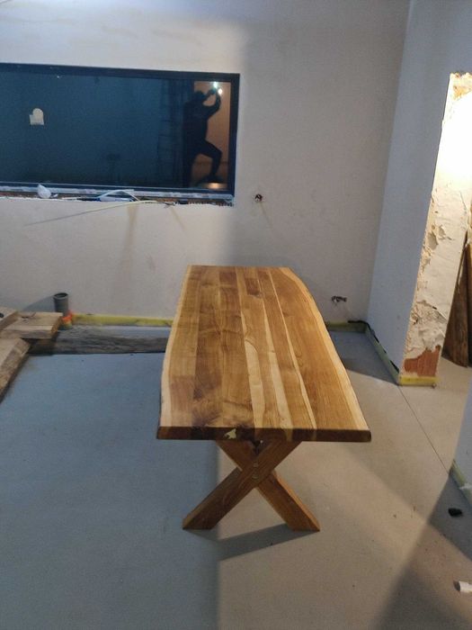 Blat dębowy klejony