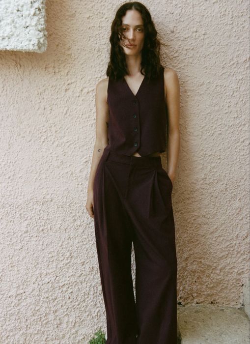 Стильні штани палацо фірми Zara