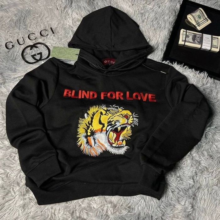 Gucci Tiger Blind For Love Hoodie / худи гучи тигр худі гучі з тигром